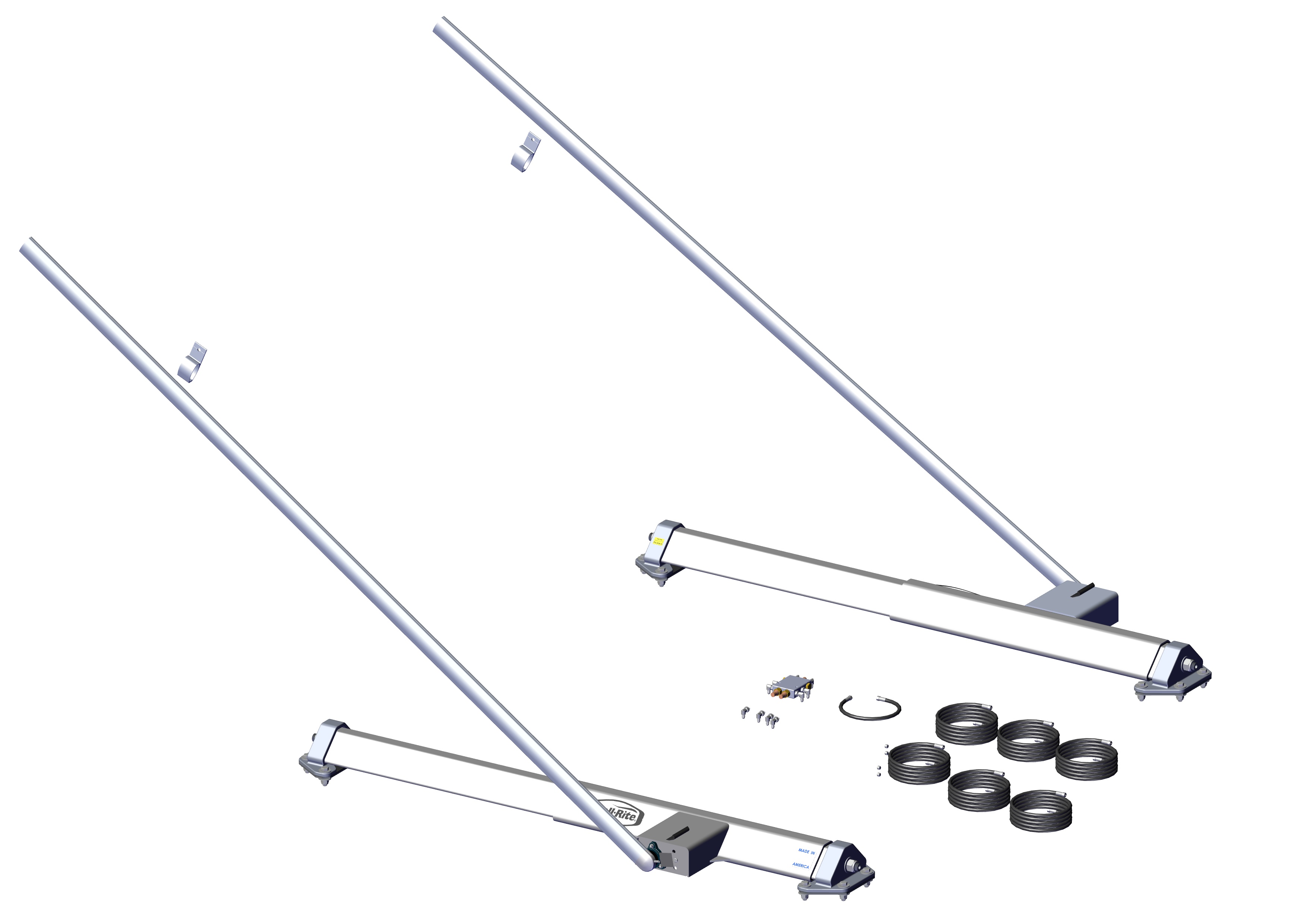 Buy Pivot Set 3ft Low Profile Sliding 6 Spring with 120