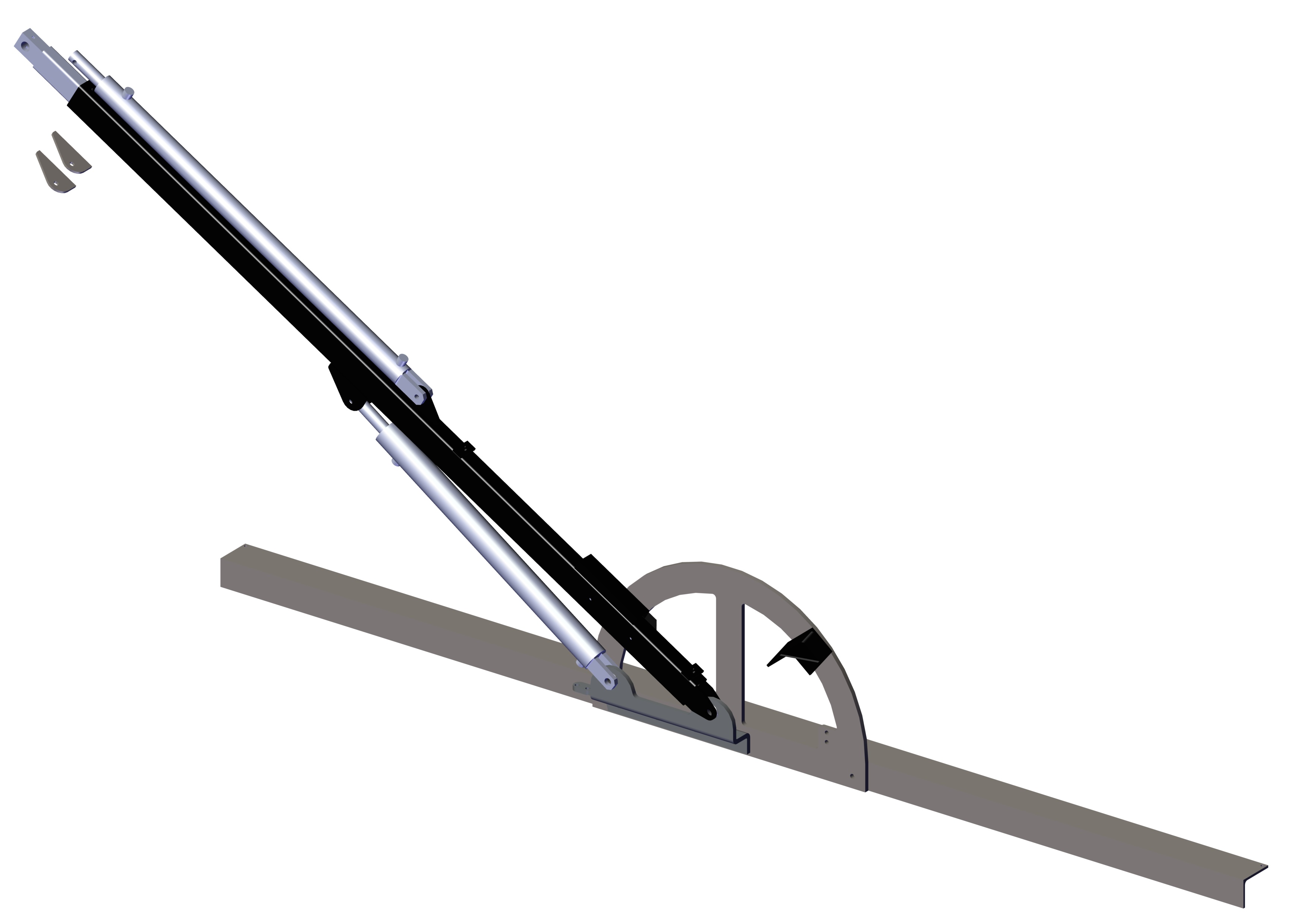 Shop Hooklift Pivot Mount Assembly ALC Left | Roll-Rite