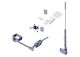Rite-Lock Power Arm Kit, Pass Stowing w/Ext Pivot & Multi Flex Arm for 2