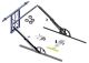ALC310, Single Axle Hydraulic Gantry & Hydraulic Slide Arms