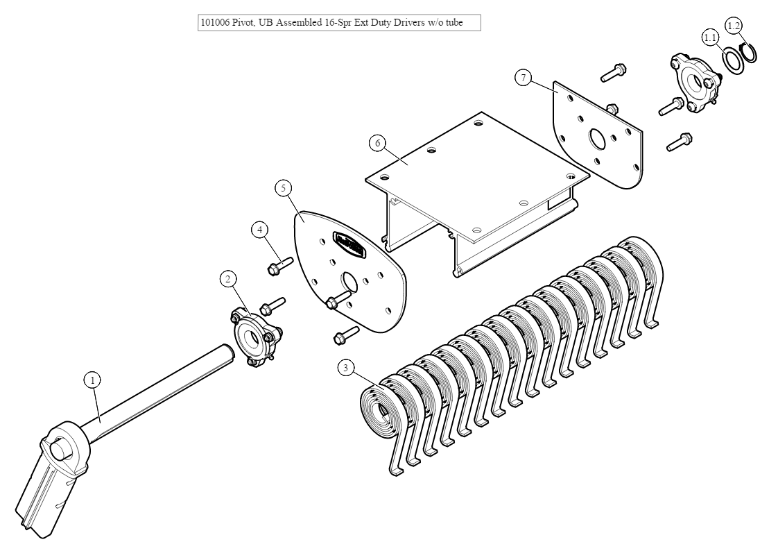 Parts List for 69626